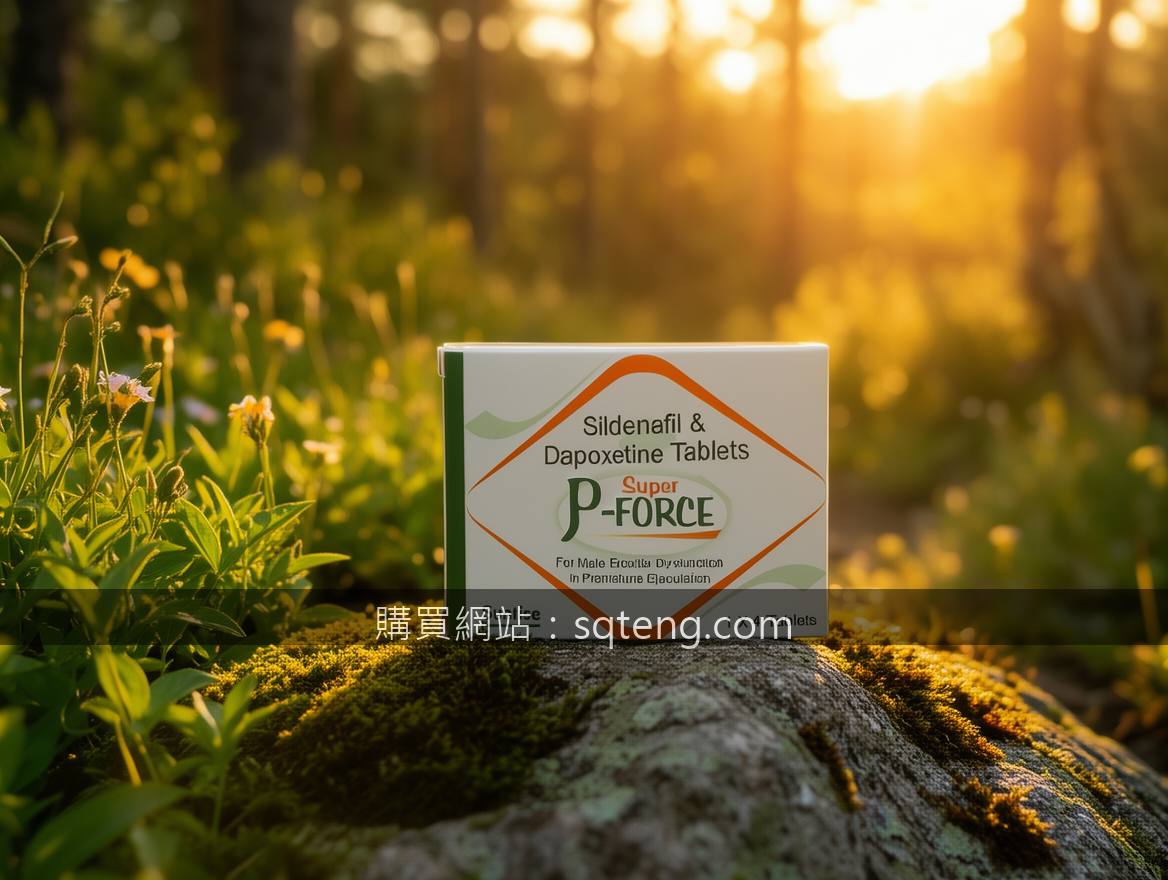 GOLDEN HOUR OUTDOOR with natural bokeh. Place the Sildenafil & Dapoxetine Tablet