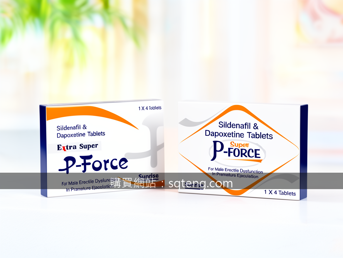 BRIGHT social media advertising photography. Place the P-Force Sildenafil & Dapo