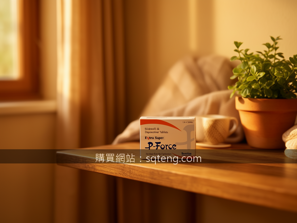 Cozy home lifestyle product photography.
Subject: Place the P-Force Extra Super 